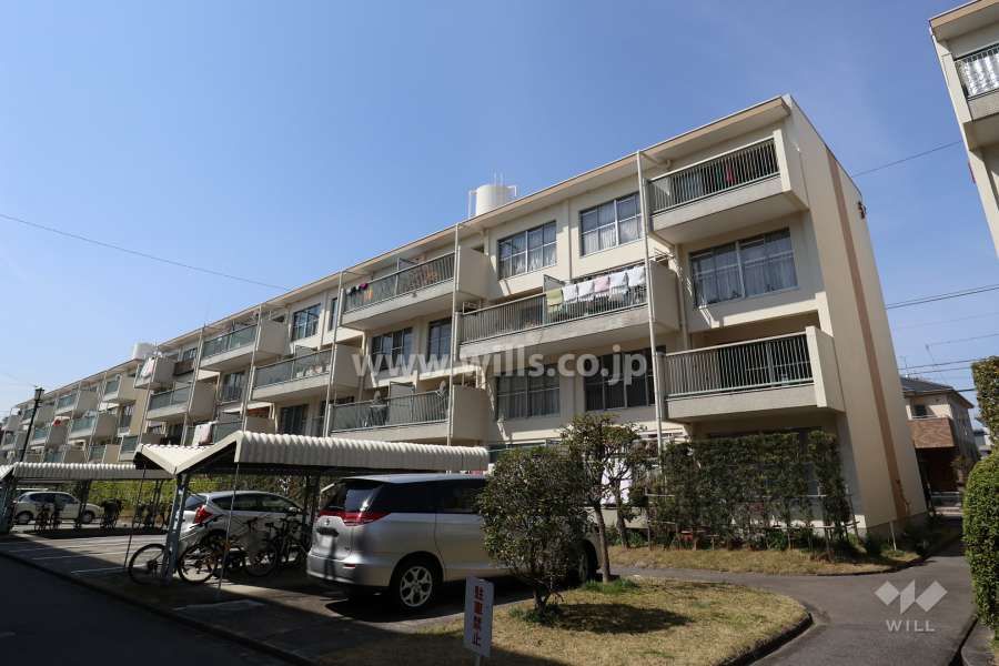 大森西住宅5号棟の外観（南東側から）