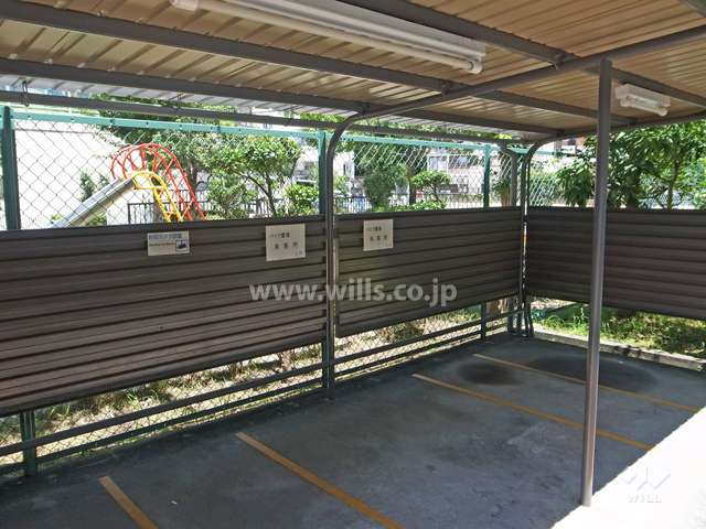 来客用の駐輪場