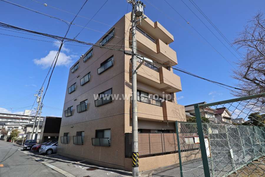 コンセール藤ヶ丘北の外観（南西側から）