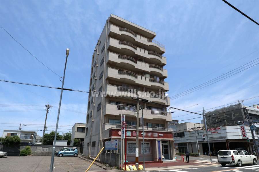 守山グリーンハイツの外観（南西側から）