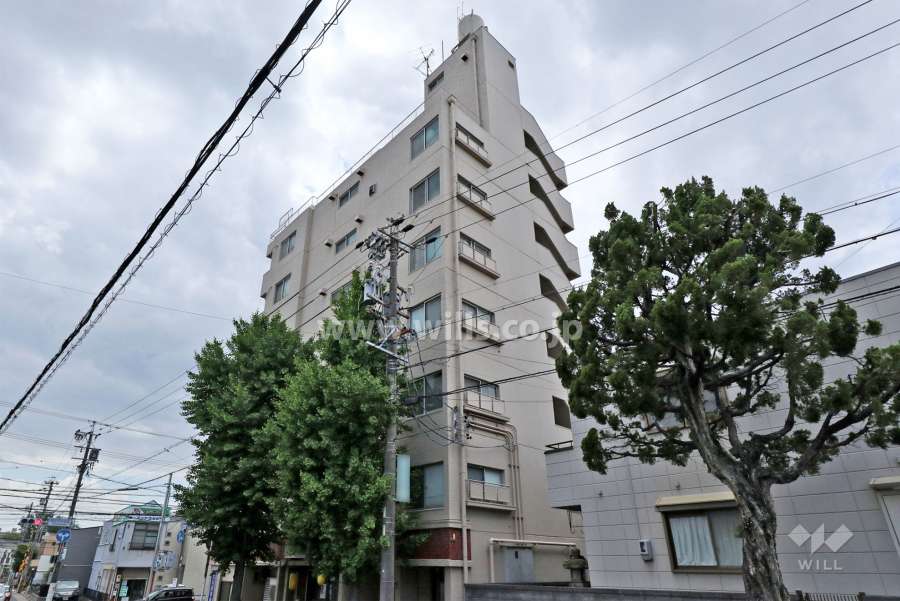 守山グリーンハイツの外観（北西側から）