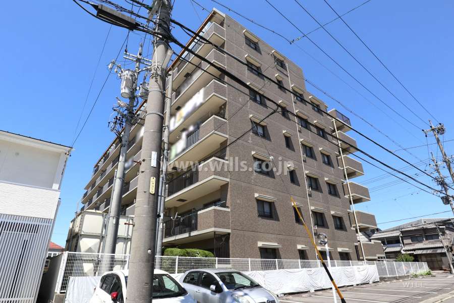 小幡パークホームズの外観（南東側から）