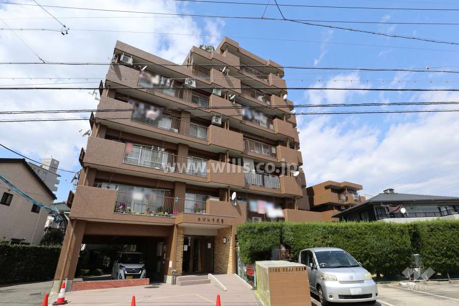 メゾン千代田の外観（南西側から）
