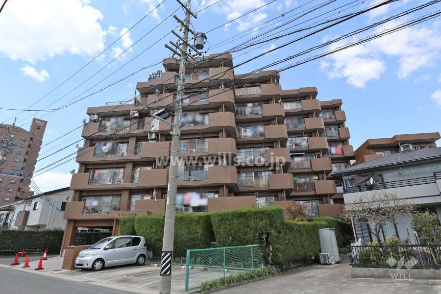 メゾン千代田の外観（南東側から）