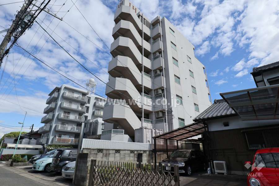 ユーハウス第2小幡の外観（北西側から）