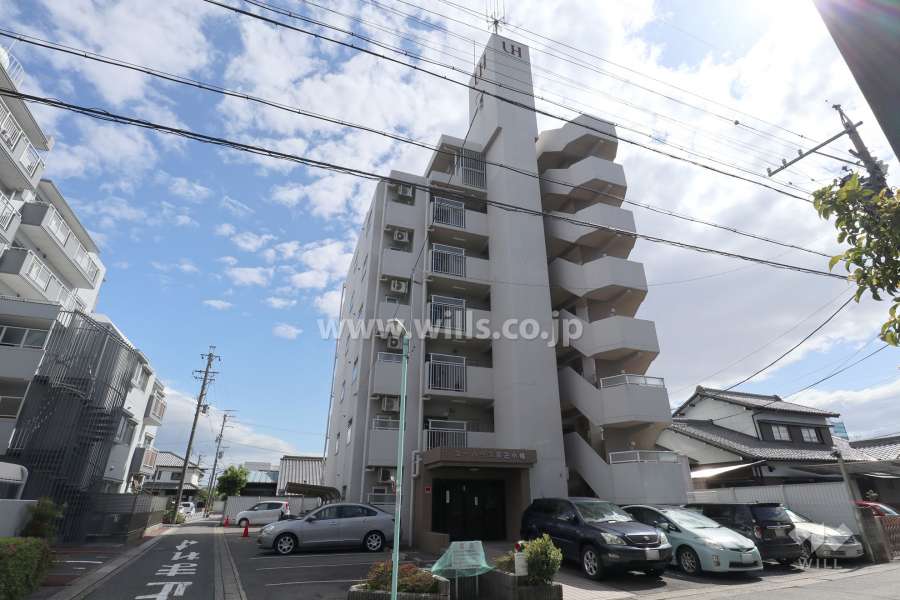 ユーハウス第2小幡の外観（北東側から）