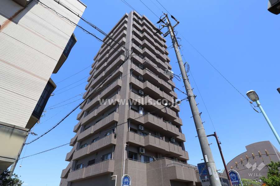 シティコーポ小幡駅前の外観（南西側から）