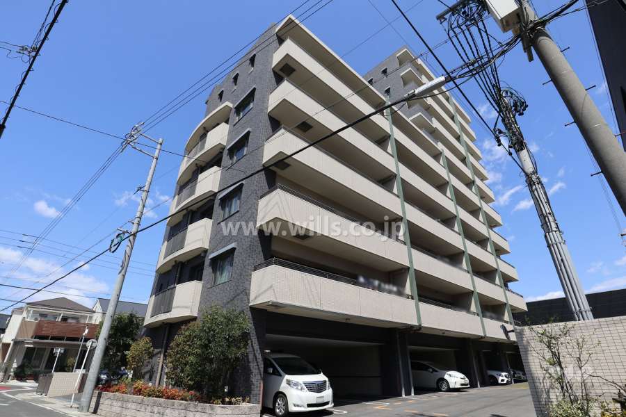 カルティア小幡駅南の外観（南西側から）