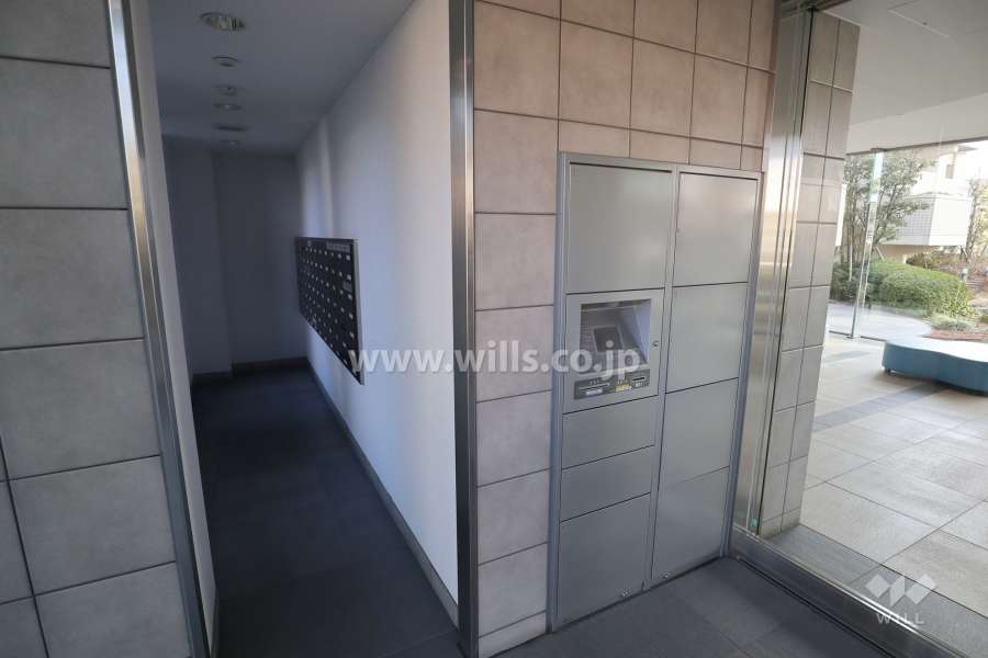 共用ポストと宅配ボックス