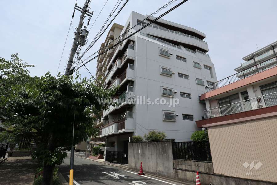 シャトー新守の外観（南東側から）