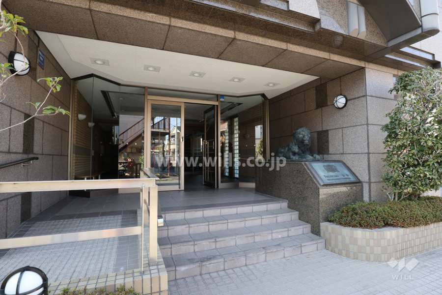 敷地の東側前面道路（北側から）