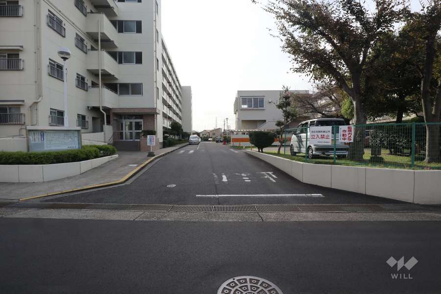 駐車場の出入り口