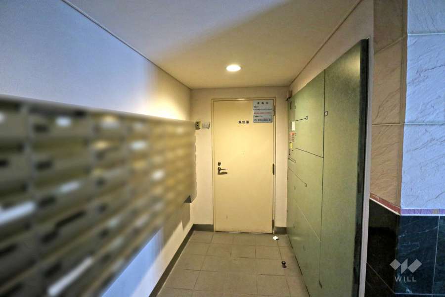 共用ポストと宅配ボックス