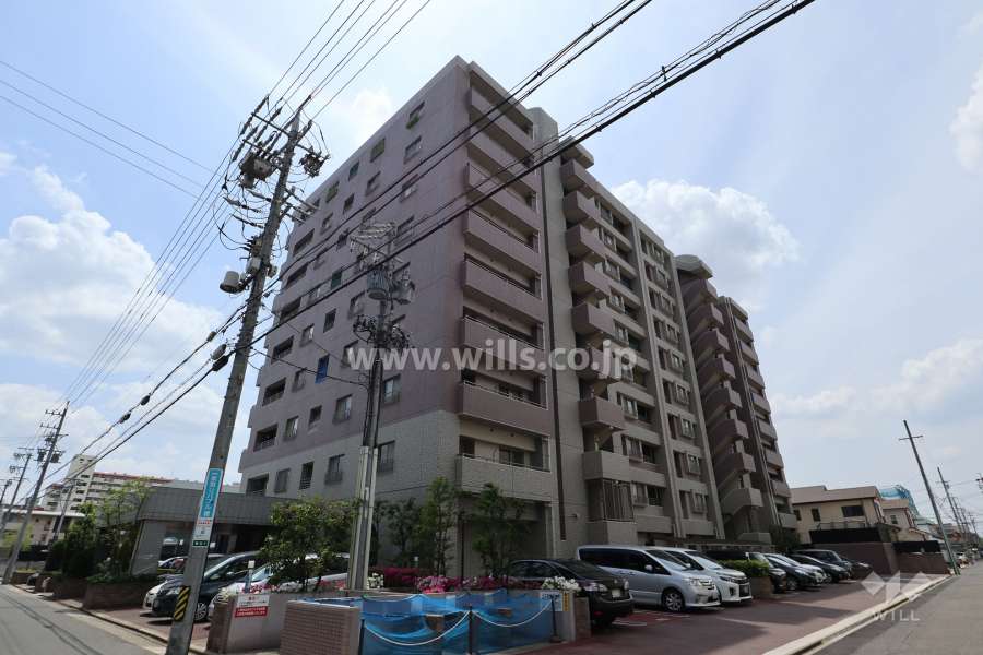 ラドー二守山瀬古の外観（北東側から）