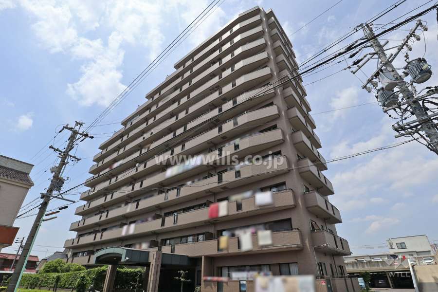 ライオンズマンション瀬古の外観（北東側から）