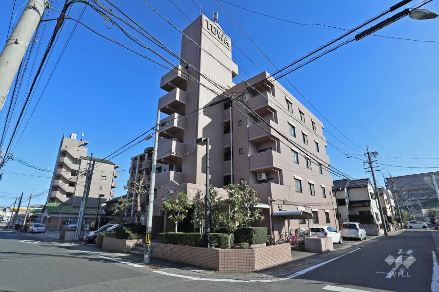 藤和シティコープ小幡の外観（北西側から）