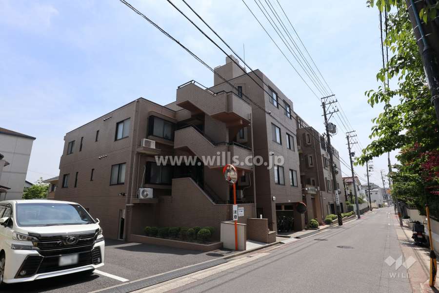 フォアセゾン瓢箪山の外観（北西側から）
