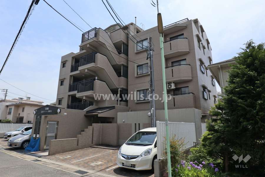 藤和シティコープ瓢箪山の外観（北西側から）