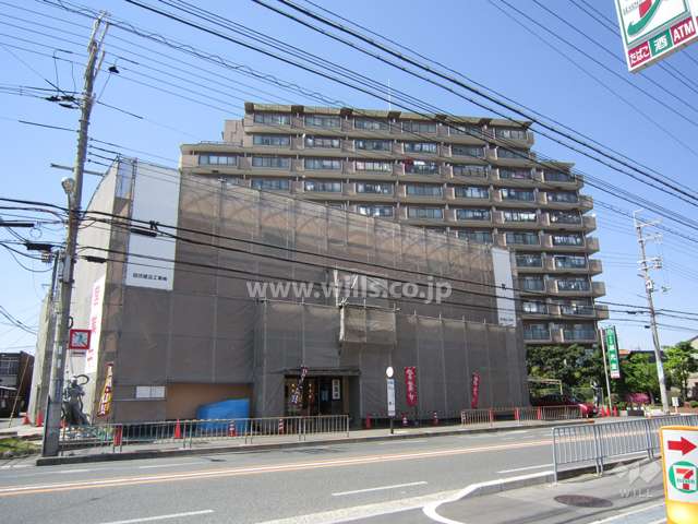イトーピア東千里マンションの外観(南側から)