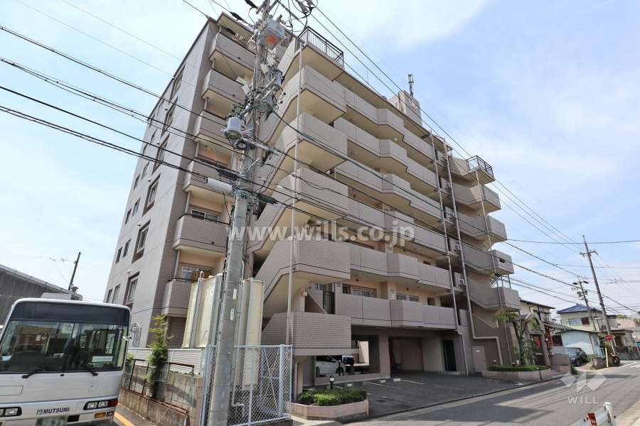 宝マンション新守山第5の外観（北東側から）