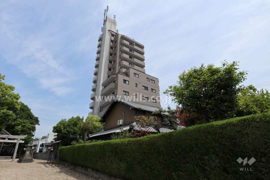 サンパーク大永寺の外観（南西側から）