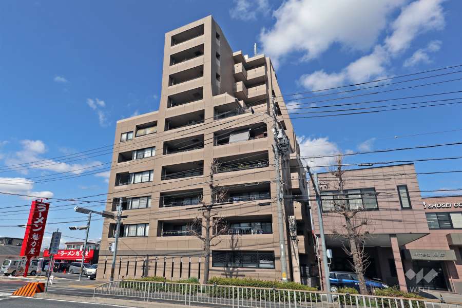 シャトー大森の外観（南側から）