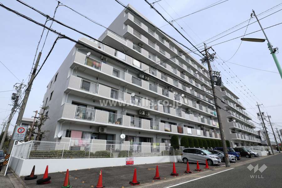 藤和シティーコープの外観（南西側から）