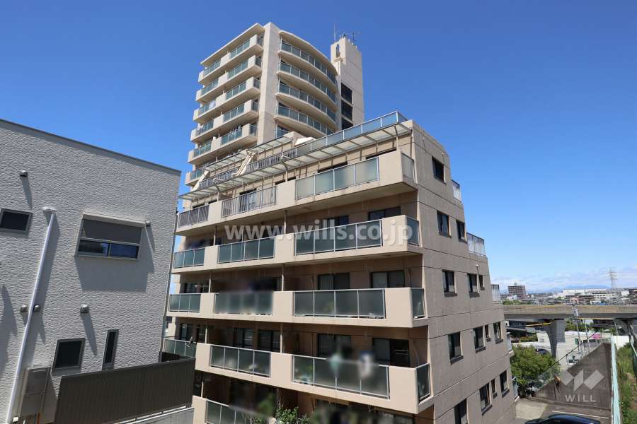 ナビシティ牛牧の外観（南東側から）