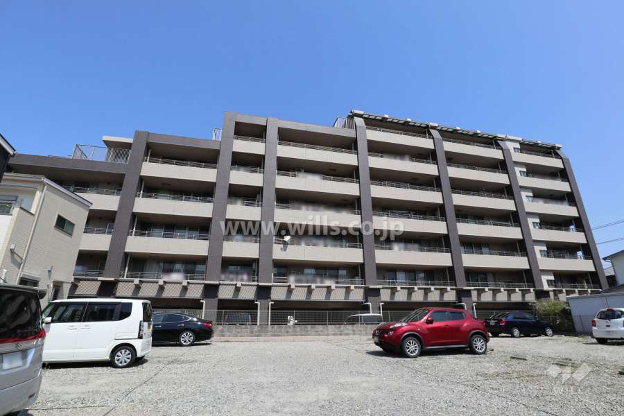 プラセシオン喜多山の外観（南側から）