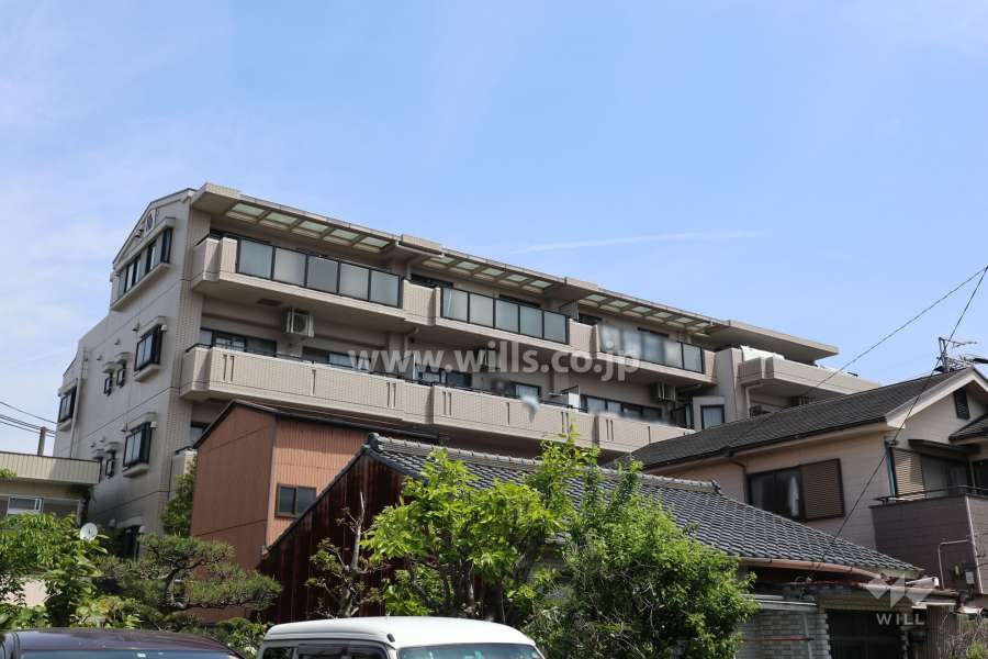 グローリアス守山第2の外観（南西側から）