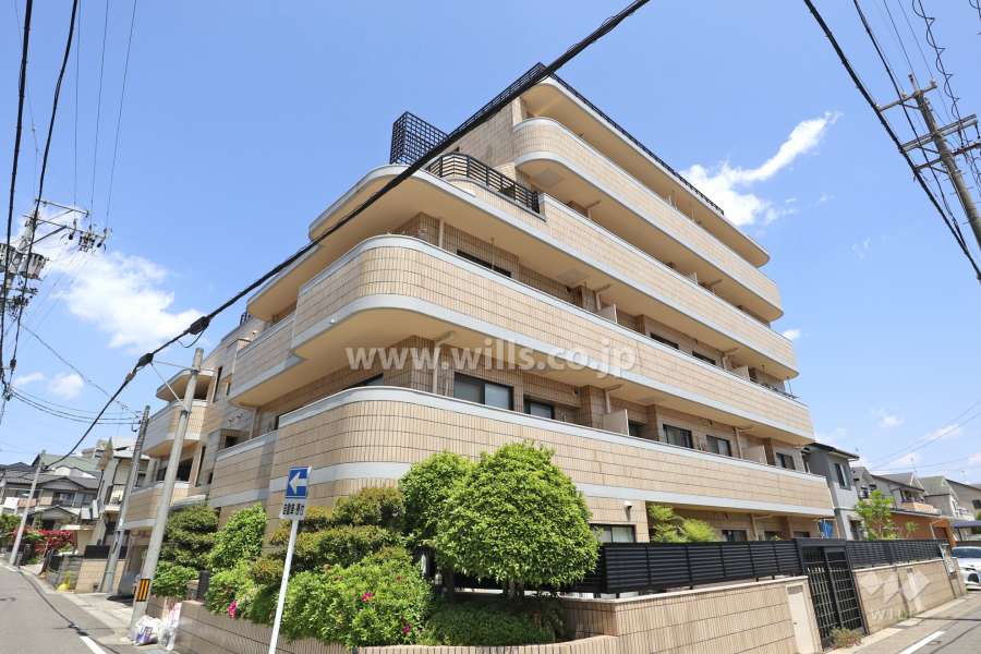 グランステージひょうたん山の外観（南西側から）