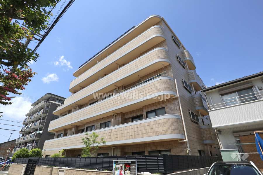 グランステージひょうたん山の外観（南東側から）