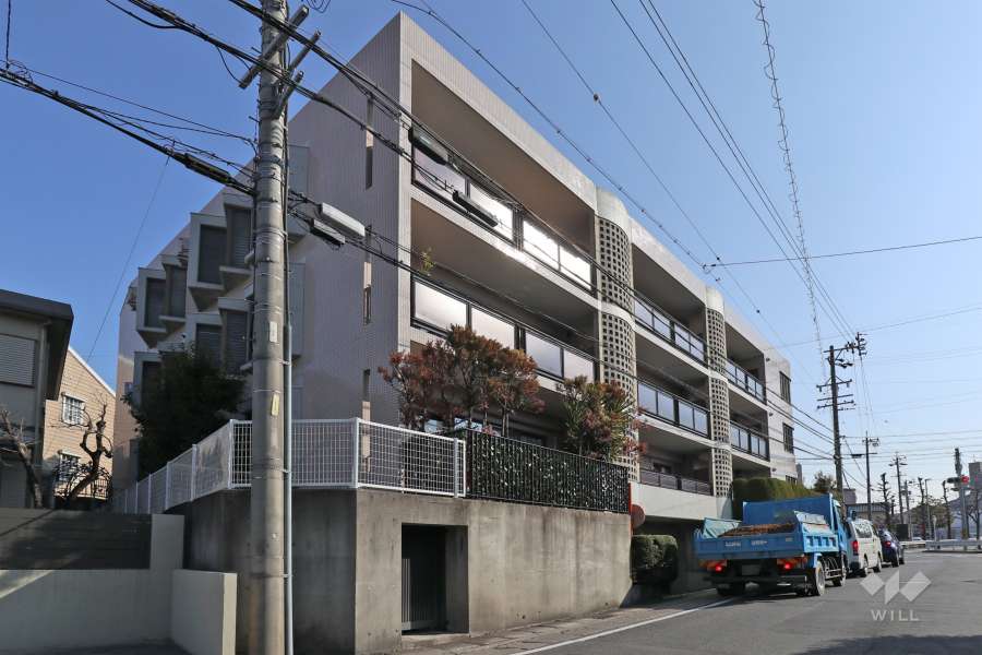 シティコーポ北藤ヶ丘の外観(南西側から）
