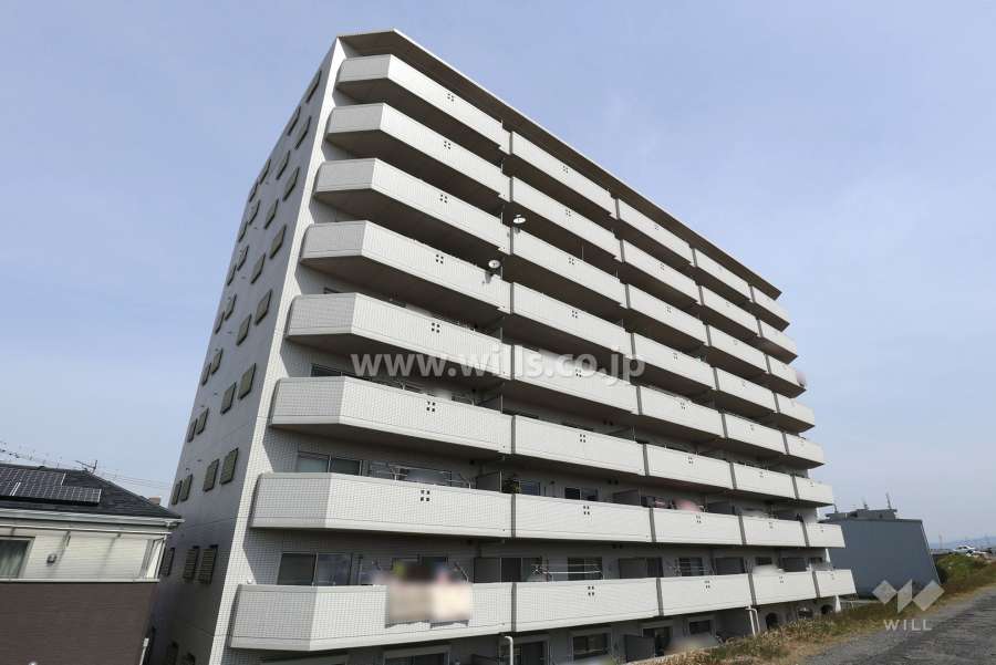 サンパーク小原橋緑地ワンズワンの外観（南西側から）