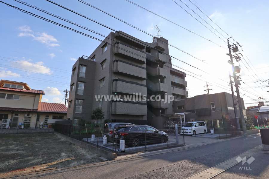 グランコート喜多山の外観（北東側から）