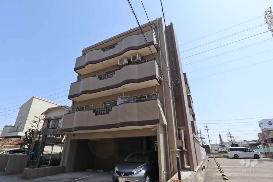 セザール喜多山の外観（北西側から）