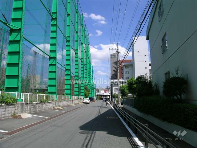 敷地北側の道路