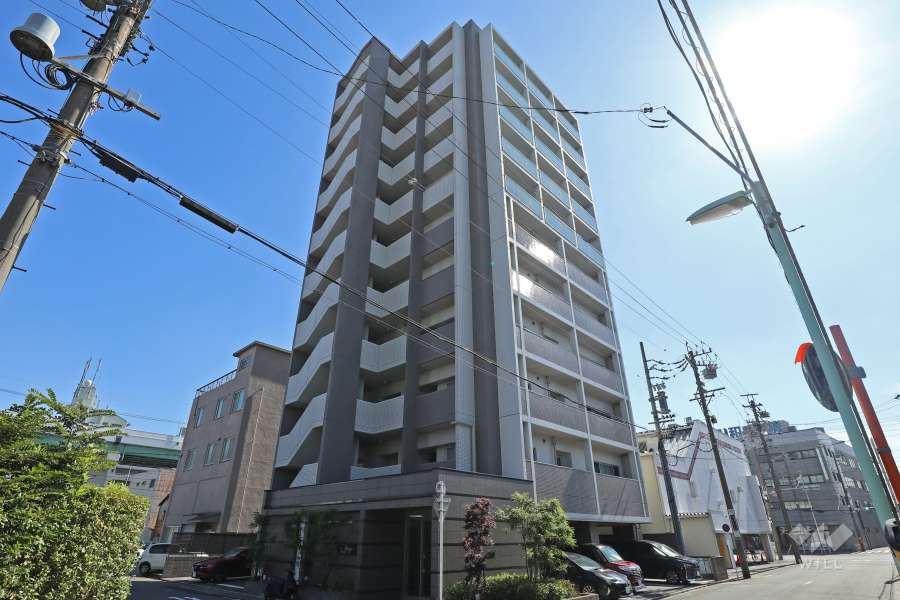 ラヴィエール堀田ステーションの外観（北西側から）