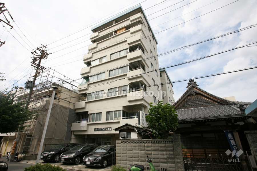 丸美タウンマンション堀田の外観（南東側から）