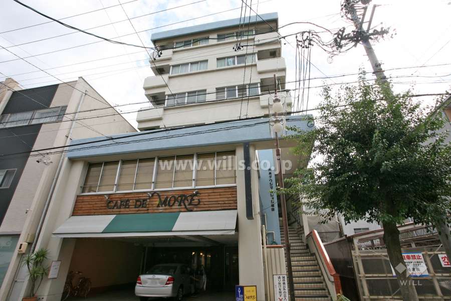 丸美タウンマンション堀田の外観（北側から）