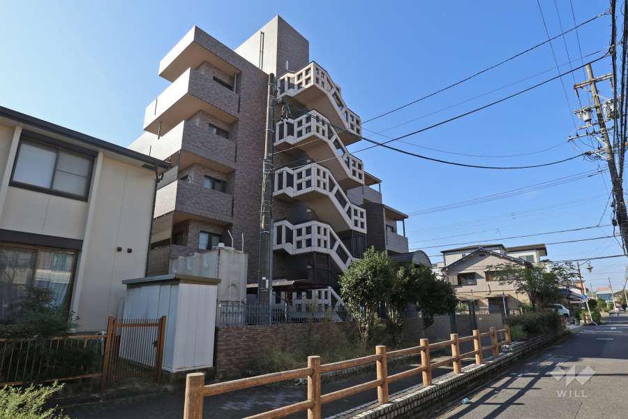 アルカディアハウス関取の外観（北西側から）