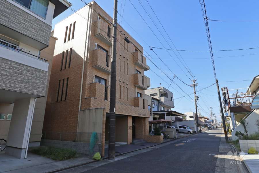 チサンマンション瑞穂の外観（北東側から）