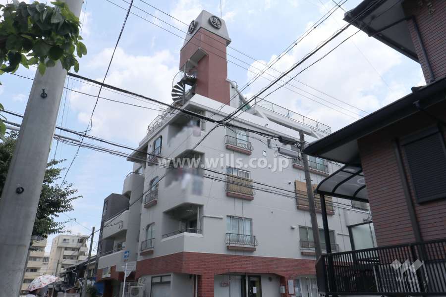 丸美シャトー桜山の外観（北西側から）