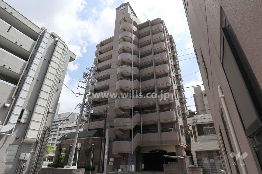 ライオンズステーションプラザ桜山の外観（北西側から）