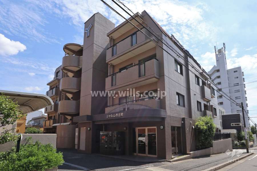 シャルム市丘町の外観（北西側から）