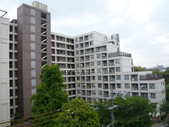 南千里第２コーポラスA棟の外観（北側から）