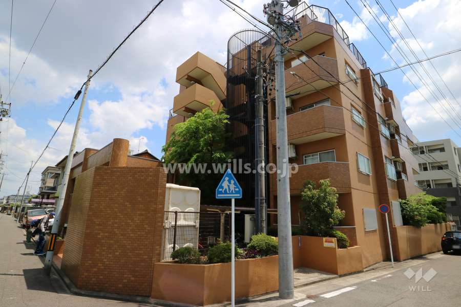 三旺マンション第8瑞穂の外観（北西側から）