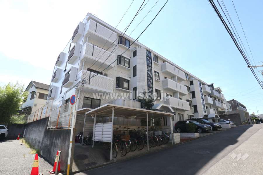 エルグランデ萩山の外観（北東側から）