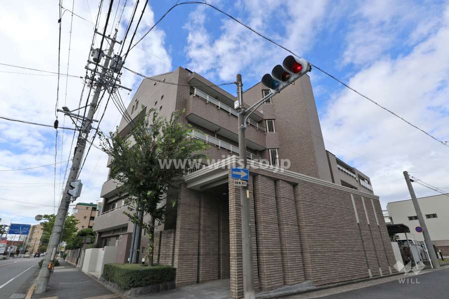 アイルシティ汐路の外観（北東側から）