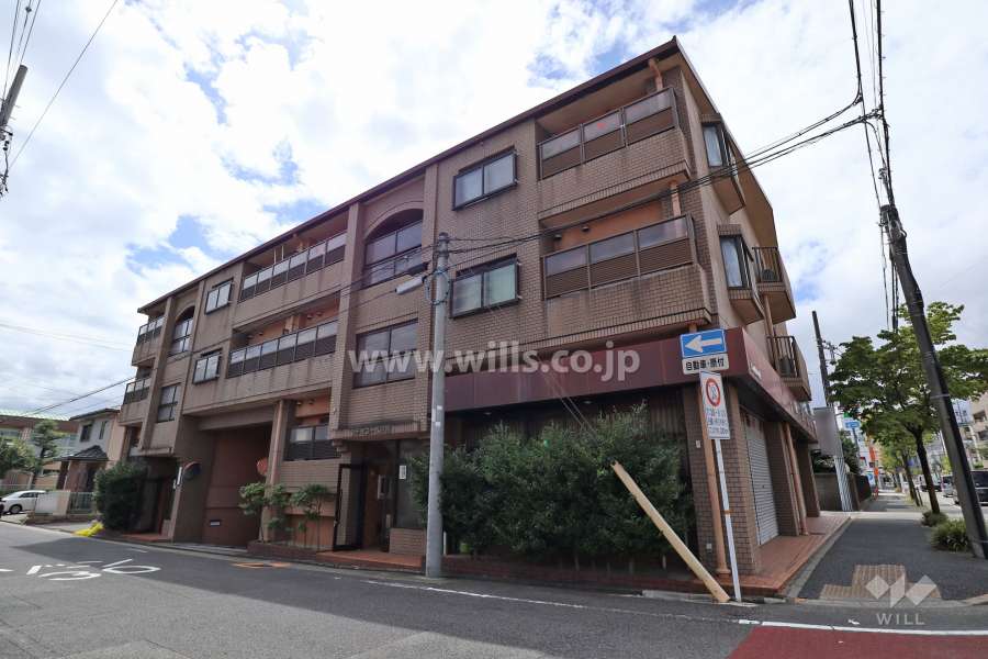 シティコーポ汐路の外観（北西側から）